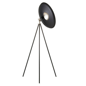 Battle Floor Lamp Matt Nickel