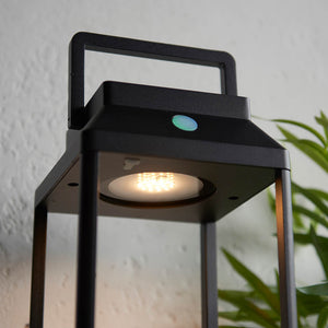 Linterna Solar Table Lamp 450mm Black - Comet Lighting