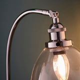 Mourne Table Lamp Bright Nickel