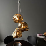 Rock 3Lt Pendant Ceiling Light Metallic Bronze - Comet Lighting