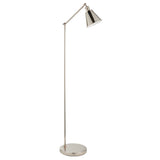 Glomma Floor Lamp Bright Nickel - Comet Lighting