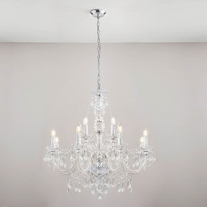 Clarence 12-Light Chandelier - Comet Lighting