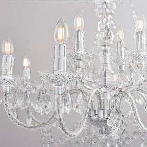 Clarence 12-Light Chandelier - Comet Lighting