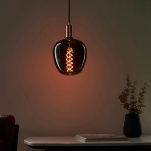Endon E27 LED Filament Helix XL Smoked 4w 1800k 50lm - Comet Lighting