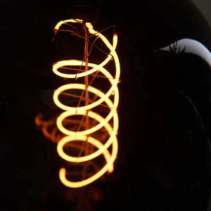 Endon E27 LED Filament Helix XL Smoked 4w 1800k 50lm - Comet Lighting