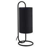 Sura Table Lamp Matt Black w/ Black Shade