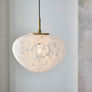 Ganges Pendant Ceiling Light Satin Brass