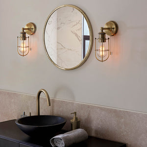 Indre Wall Light Antique Brass