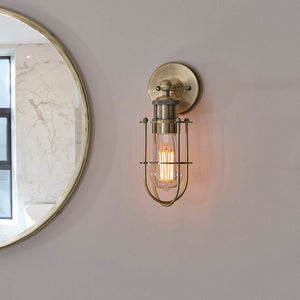 Indre Wall Light Antique Brass