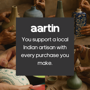 AARTIN EDEN TABLE LAMP IN CERAMIC WITH  OMBRE EFFECT (BASE ONLY)