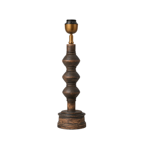 AARTIN Juno Wood Table Lamp - Dark Natural Wood ( Base Only )