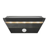 Agena Solar | Wall light | Black - Comet Lighting