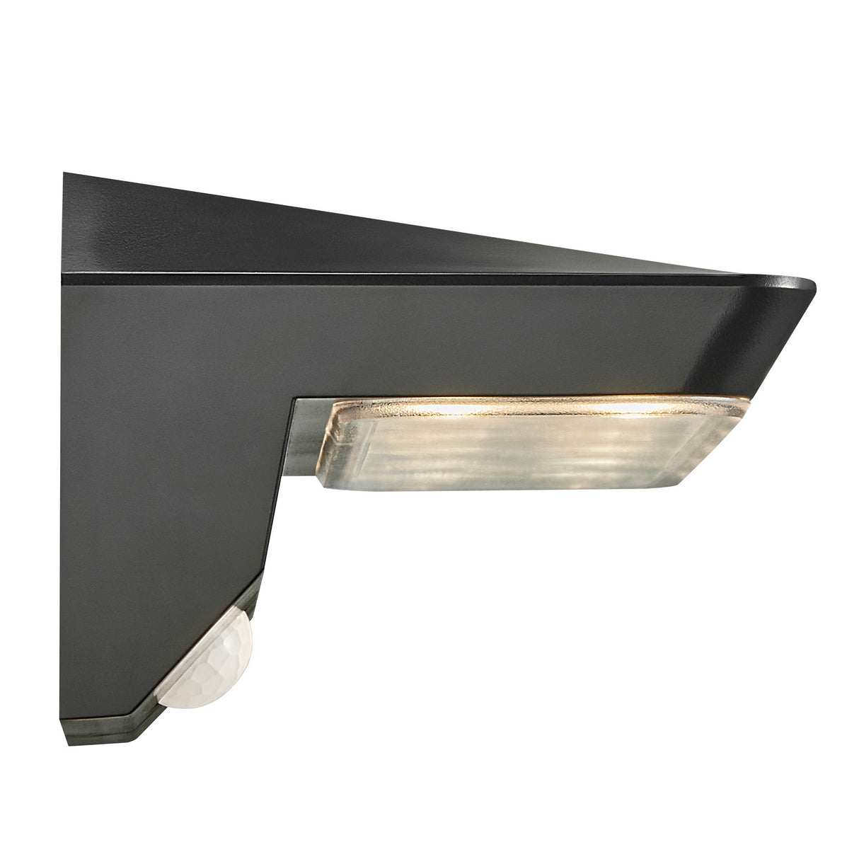 Agena Solar | Wall light | Black - Comet Lighting