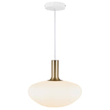 Nordlux Alton 35 Pendant Ceiling Light Black/Brass - Comet Lighting