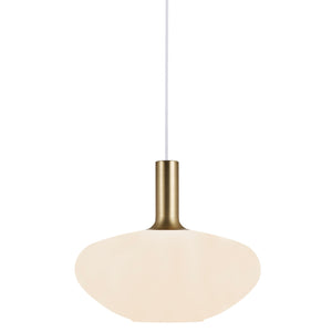 Nordlux Alton 35 Pendant Ceiling Light Black/Brass - Comet Lighting