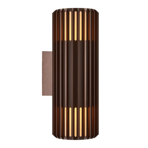 Aludra Double | Wall light | Seaside brown metallic