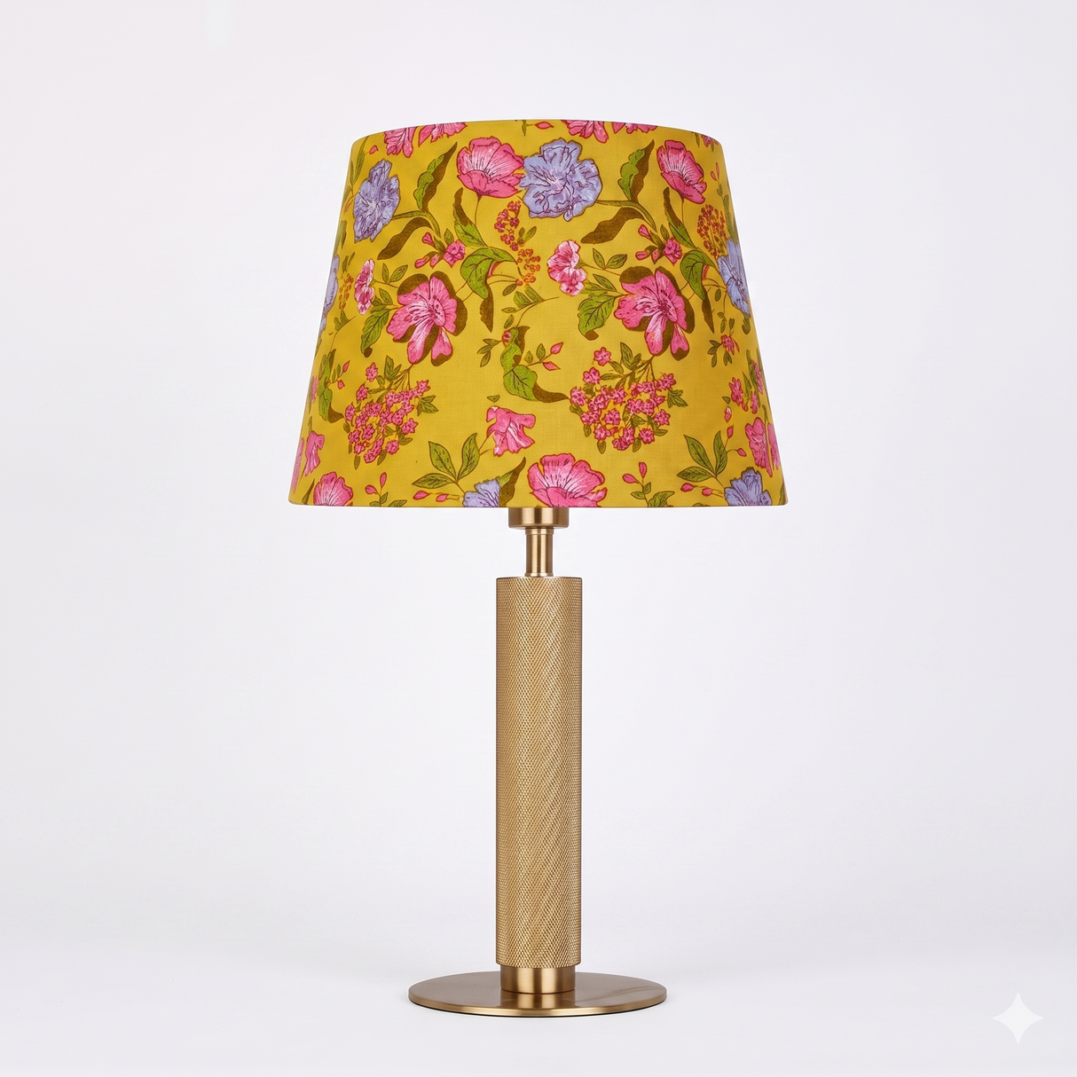 AARTIN 35 CM Citrus Bouquet Cotton Lampshade - Straight Empire ( Shade Only )