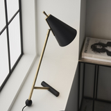 Shanano Task Lamp Matt Black - Comet Lighting