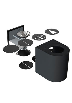 Canto 2 | Wall light | Stainless steel - Comet Lighting