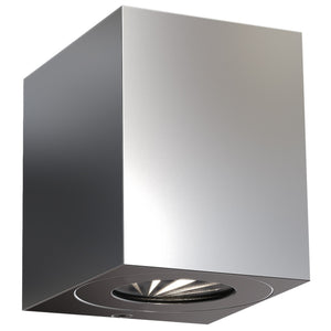 Canto Kubi 2 | Wall light | Stainless steel - Comet Lighting