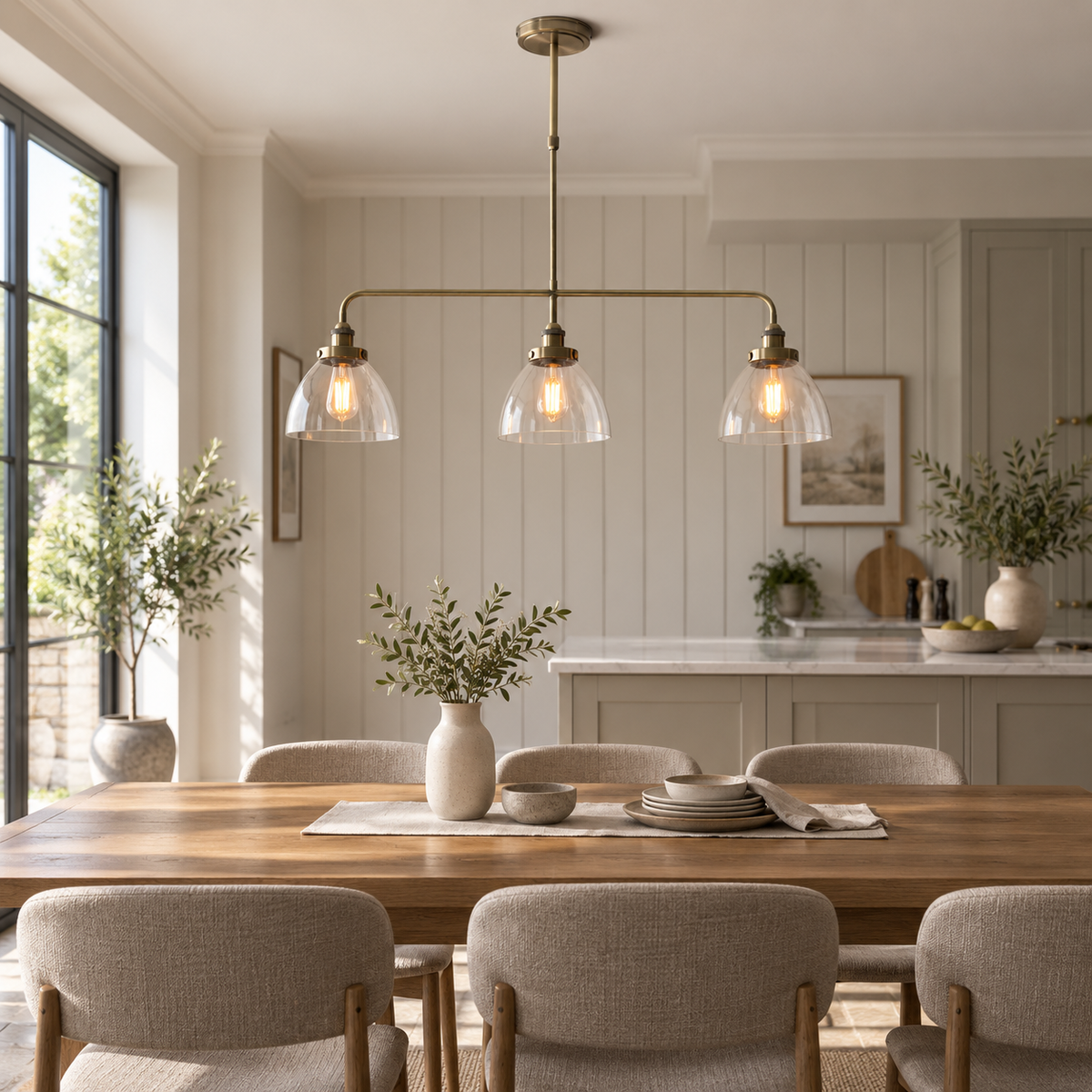 Hansen 3lt Linear Pendant