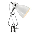 Cyclone | Clamp lamp | White - Comet Lighting