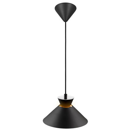 Dial 25 | Pendant | Black - Comet Lighting