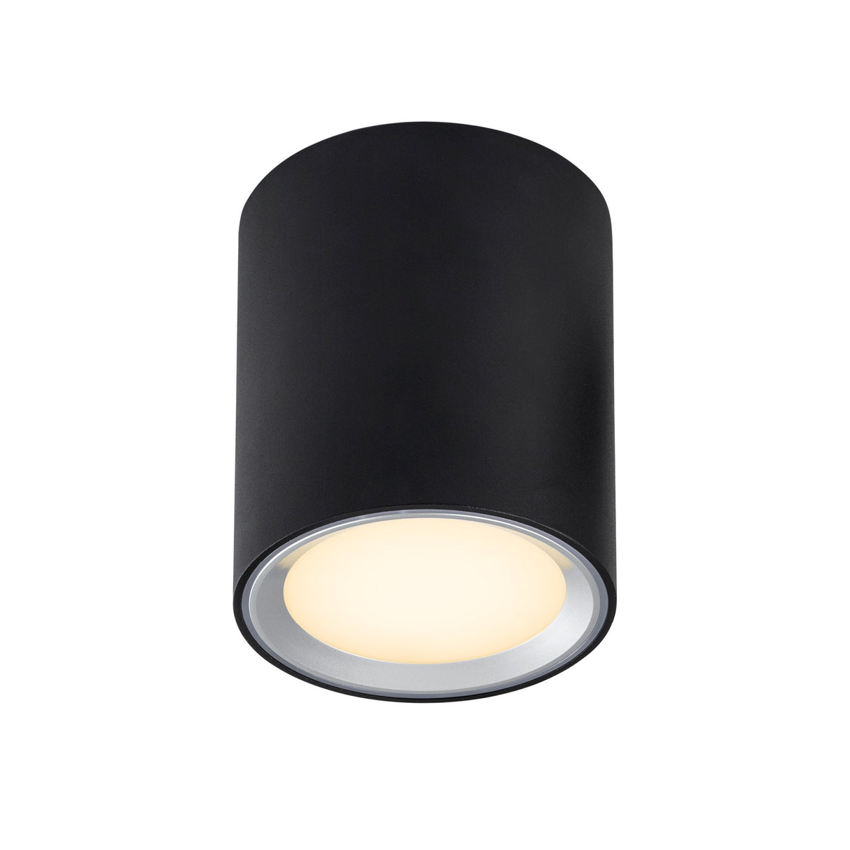 Fallon Long | Surface downlight | Black/Steel - Comet Lighting