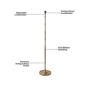 AARTIN Pixie Floor Lamp - Antique Brass (Base Only)