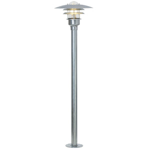 Lønstrup 32 | Garden light | Galvanized - Comet Lighting