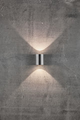 Canto 2 | Wall light | Stainless steel - Comet Lighting