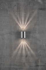 Canto 2 | Wall light | Stainless steel - Comet Lighting