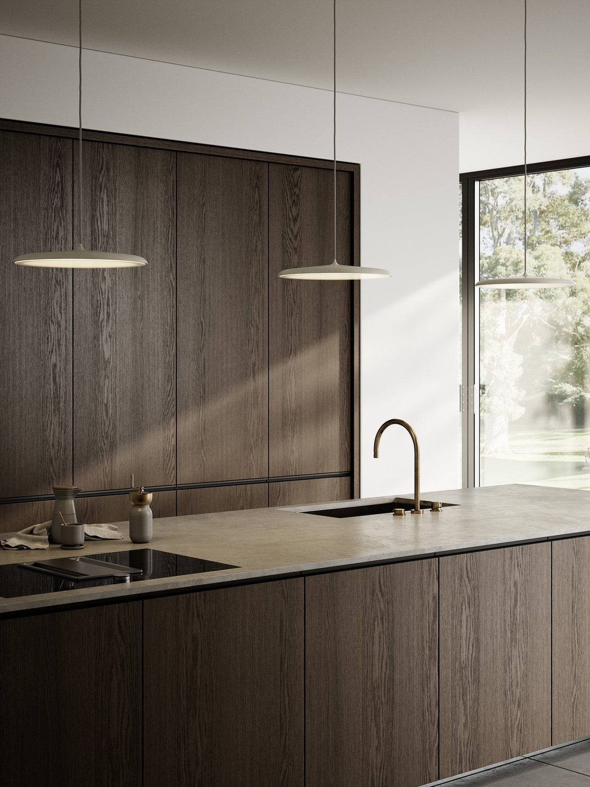 Nordlux Artist 40 Pendant Ceiling Light Biege - Comet Lighting