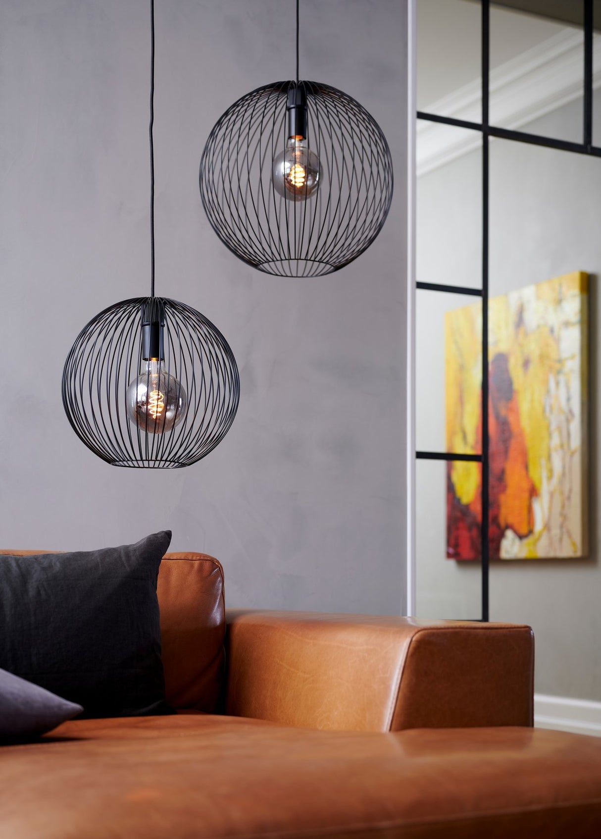 Beroni 35 | Pendant | Black - Comet Lighting