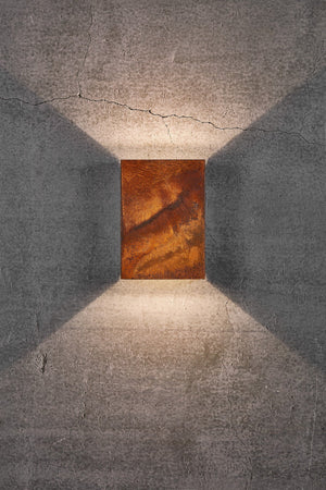 Fold 15 | Wall light | Corten
