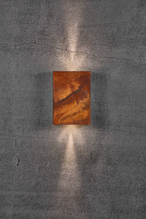 Fold 15 | Wall light | Corten