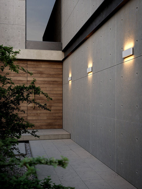 Nordlux Kinver 26 Outdoor Wall Light White - Comet Lighting