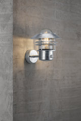 Blokhus Up Sensor | Wall light | Galvanized - Comet Lighting