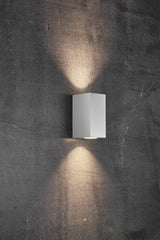 Nordlux Canto Maxi Kubi 2 Outdoor Wall Light White - Comet Lighting