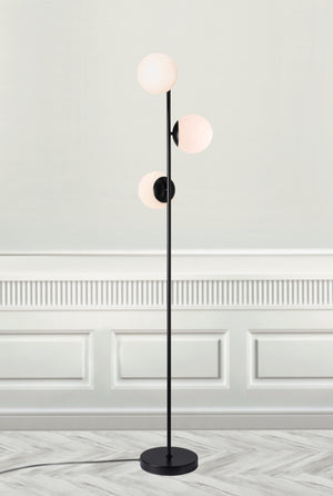 Lilly | Floor lamp | Black - Comet Lighting