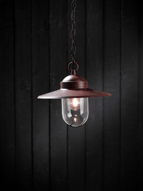 Luxembourg | Pendant | Rusty - Comet Lighting