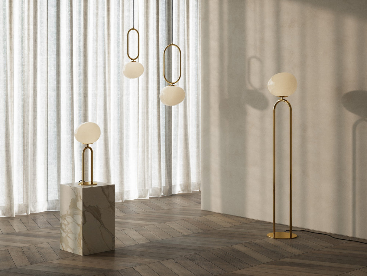 Nordlux Shapes Table Lamp Brass - Comet Lighting