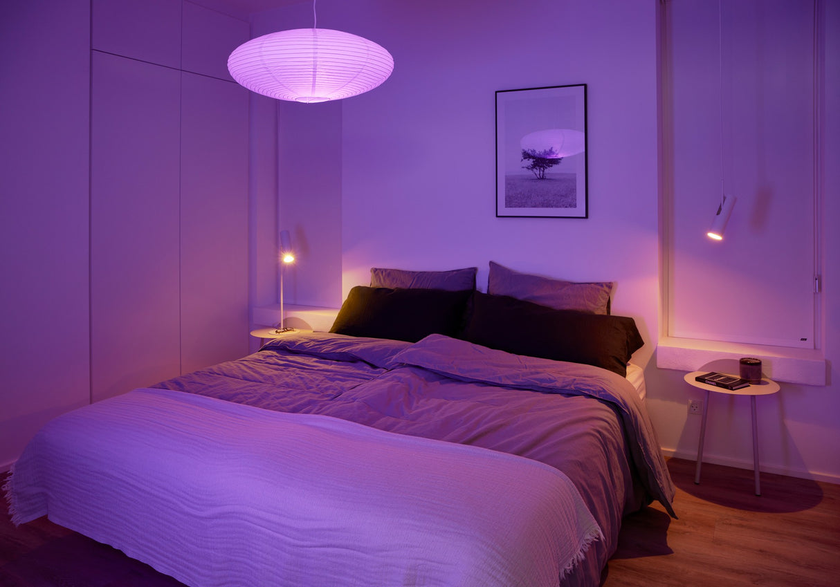 Smart E27 | G95 Colour | 2200-6500 Kelvin | 1055 Lumen | Light Bulb | White - Comet Lighting