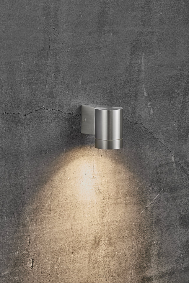 Nordlux Tin Maxi Outdoor Wall Light Aluminium - Comet Lighting