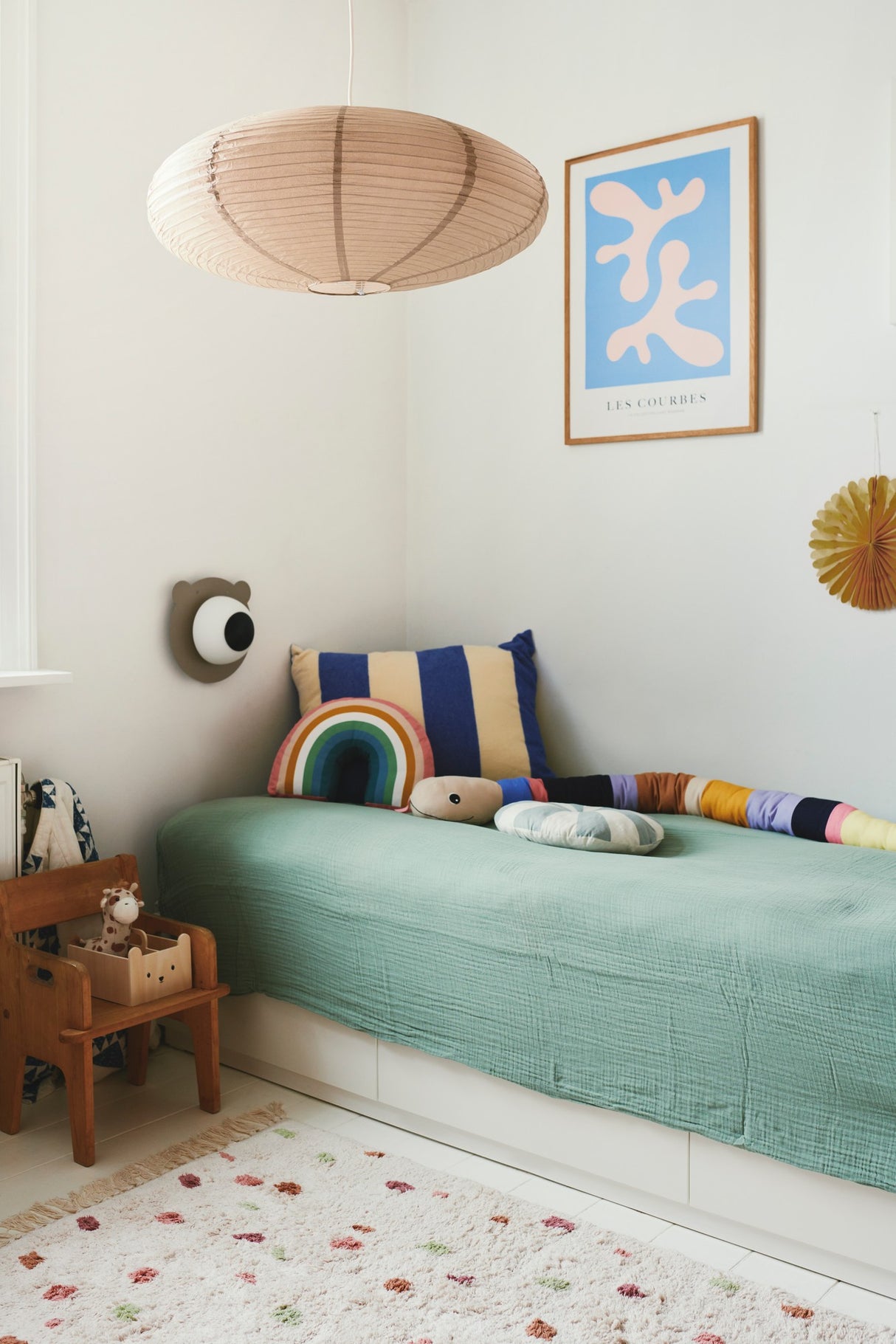 Villo 60 | Lamp shade | Brown - Comet Lighting