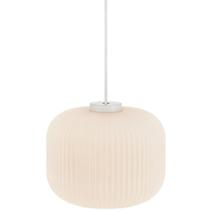 Nordlux Milford 30 Pendant Ceiling Light Opal white - Comet Lighting