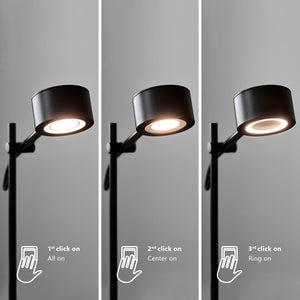 Clyde | Floor lamp | Black
