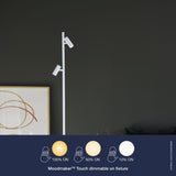 Omari | Floor lamp | White - Comet Lighting