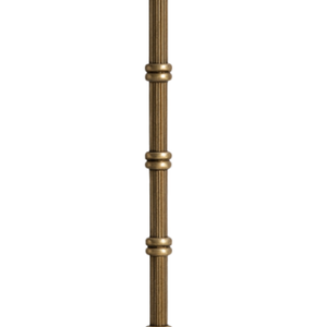 AARTIN Pixie Metal Floor Lamp With Mint Blossom Lampshade