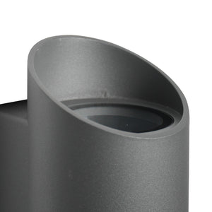 Nordlux Nico Round 22 Wall light Anthracite - Comet Lighting